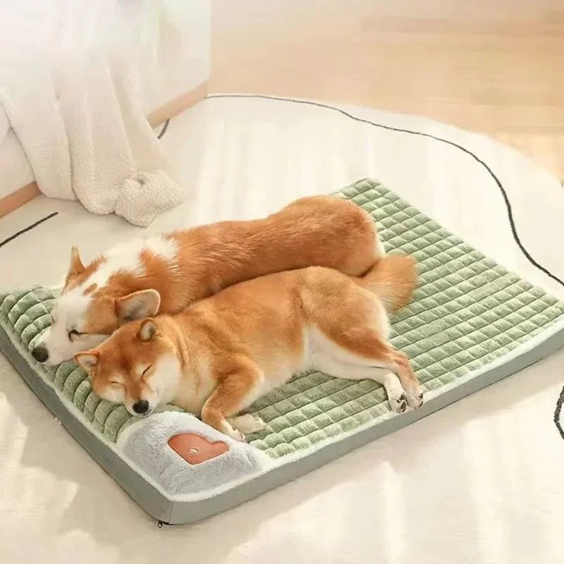 Lit orthopédique pour chien lavable en machine, confort orthopédique pour chiot, adapté aux saisons - PetZen