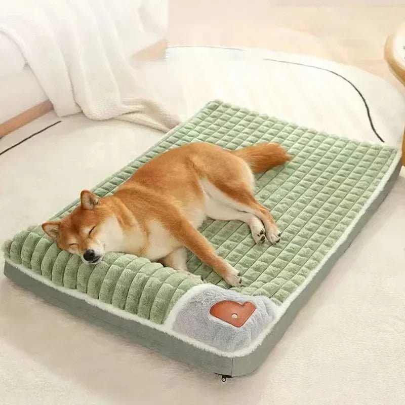 Lit orthopédique pour chien lavable en machine, confort orthopédique pour chiot, adapté aux saisons - PetZen