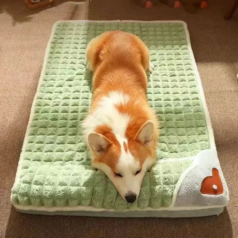 Lit orthopédique pour chien lavable en machine, confort orthopédique pour chiot, adapté aux saisons - PetZen